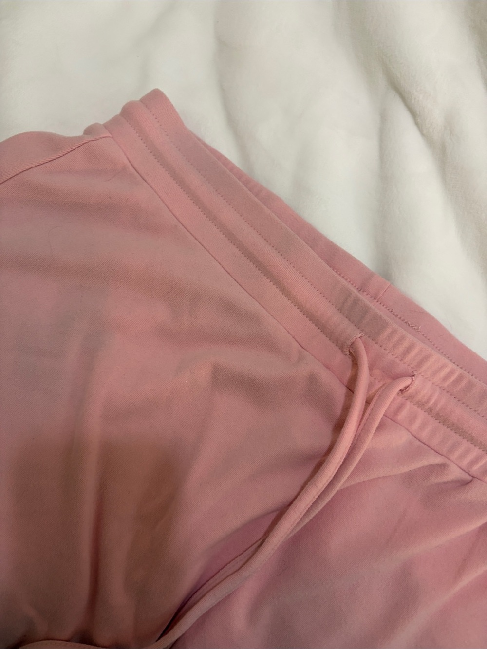 Light Pink Drawstring Mini Skirt - Picture 5 of 5
